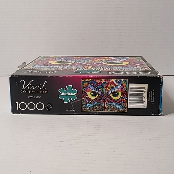 Buffalo Owl Eyes 1000 pieces #11700 *Complete* - Picture 2 of 4